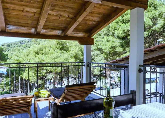 Ammos - With Shared Terrace And Sea View 아파트 *